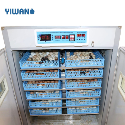 Large 528 1056 YIWAN Eggs Farm Use Poultry Eggs Automatic Chicken Incubator Hatchery Set Machine